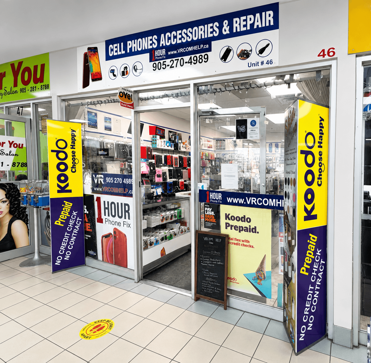 Motherboard repair at Vrcom Help Inc.